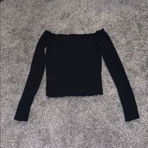 Pacsun ME TO WE long sleeve off the shoulder top